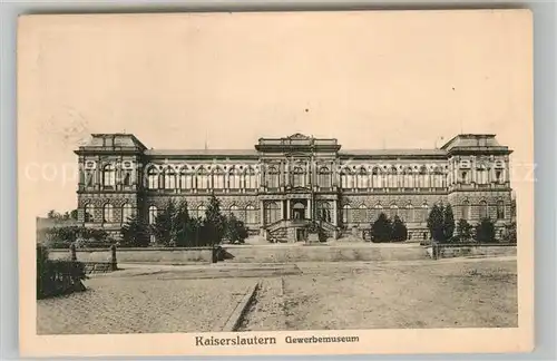 AK / Ansichtskarte Kaiserslautern Gewerbemuseum Kat. Kaiserslautern