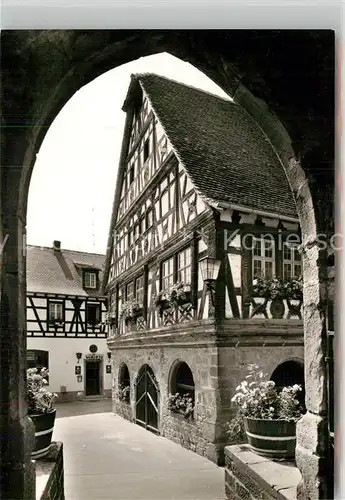 AK / Ansichtskarte Doerrenbach Historisches Rathaus Kat. Bad Bergzabern
