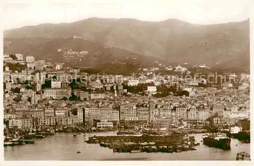 AK / Ansichtskarte Genova Genua Liguria Panorama Meer Kat. Genova