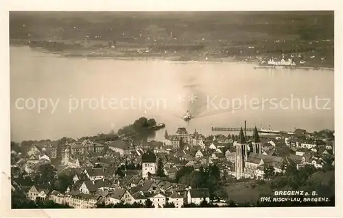 AK / Ansichtskarte Bregenz Bodensee Panorama