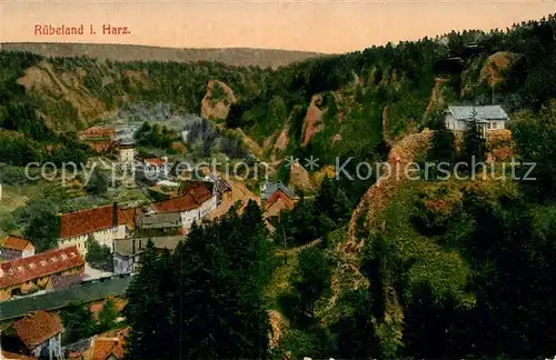 AK / Ansichtskarte Ruebeland Harz Panorama