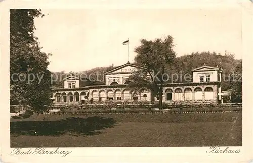 AK / Ansichtskarte Bad Harzburg Kurhaus Kat. Bad Harzburg