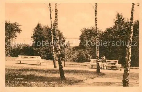 AK / Ansichtskarte Horsens Park Karoline Amalielund Kat. Horsens