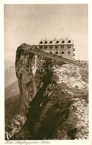 AK / Ansichtskarte Schafberg Salzkammergut Hotel Kat. St Wolfgang am Wolfgangsee