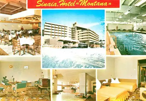 AK / Ansichtskarte Sinaia Hotel Montana Kat. Rumaenien
