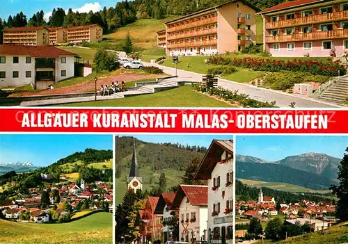 AK / Ansichtskarte Oberstaufen Allgaeuer Kuranstalt Malas Kat. Oberstaufen