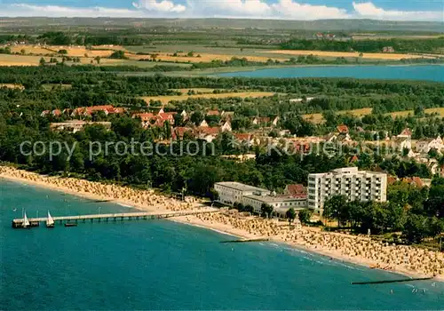 AK / Ansichtskarte Timmendorfer Strand Seeschloesschen Kurhaus Fliegeraufnahme Kat. Timmendorfer Strand