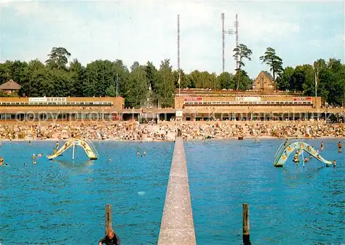 AK / Ansichtskarte Berlin Strandbad Wannsee Kat. Berlin