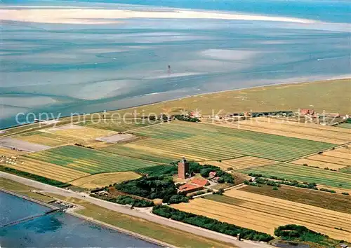 AK / Ansichtskarte Neuwerk Cuxhaven Nordseebad Fliegeraufnahme Scharhoern