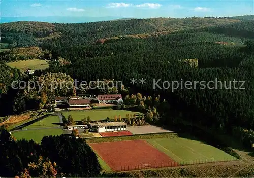 AK / Ansichtskarte Hachen Sauerland Fliegeraufnahme Jugendbildungsstaette  Kat. Sundern (Sauerland)