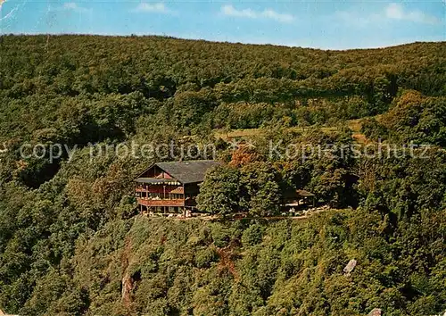 AK / Ansichtskarte Bingen Rhein Waldgaststaette Schweizerhaus bei Burg Rheinstein Kat. Bingen am Rhein