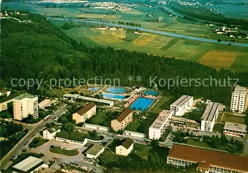 AK / Ansichtskarte Waldkraiburg Waldbad Fliegeraufnahme Kat. Waldkraiburg