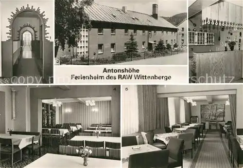 AK / Ansichtskarte Antonshoehe Breitenbrunn Ferienheim des RAW Wittenberge