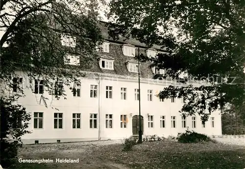 AK / Ansichtskarte Niesky Genesungsheim Heideland Kat. Niesky