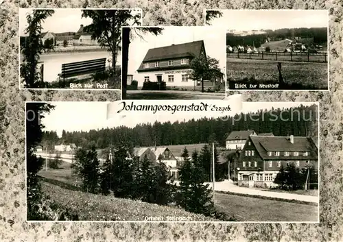 AK / Ansichtskarte Johanngeorgenstadt Neustadt Post Steinbach Kat. Johanngeorgenstadt