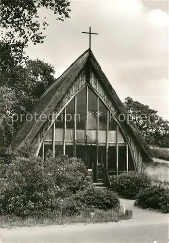 AK / Ansichtskarte Ahrenshoop Ostseebad Kirche Kat. Ahrenshoop