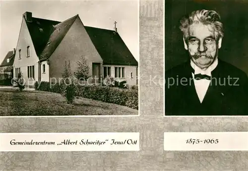 AK / Ansichtskarte Jena Thueringen Gemeindezentrum Albert Schweitzer 