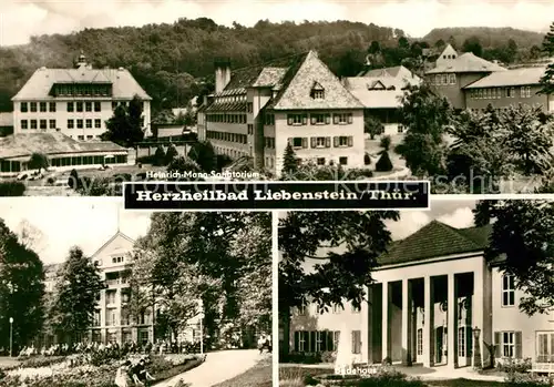 AK / Ansichtskarte Bad Liebenstein Heinrich Mann Sanatorium Badehaus  Kat. Bad Liebenstein