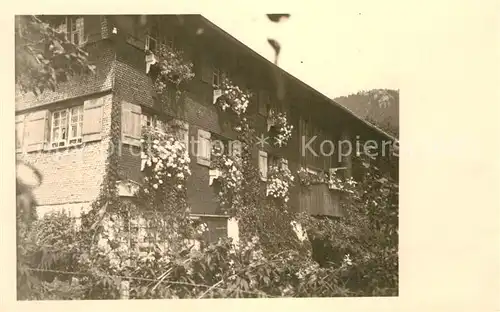 AK / Ansichtskarte Hindelang Haus mit Blumemschmuck Kat. Bad Hindelang