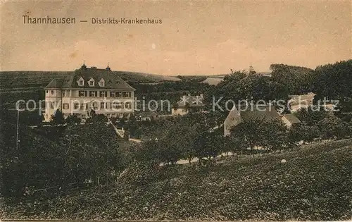 AK / Ansichtskarte Thannhausen Schwaben Krankenhaus Kat. Thannhausen