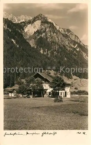 AK / Ansichtskarte Hinterstein Bad Hindelang 