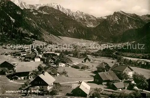 AK / Ansichtskarte Hinterstein Bad Hindelang Teilansicht 