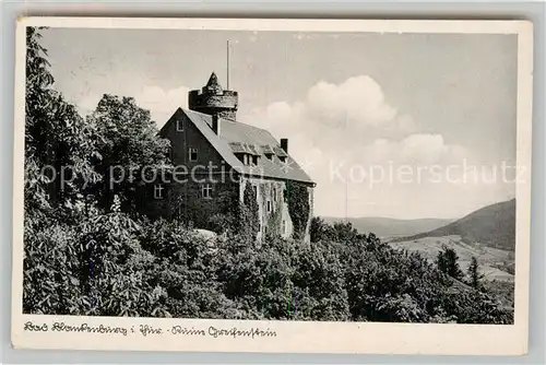 AK / Ansichtskarte Bad Blankenburg Ruine Greifenstein Kat. Bad Blankenburg