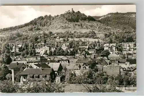 AK / Ansichtskarte Blankenburg Bad Panorama Ruine Greifenstein Kat. Bad Blankenburg