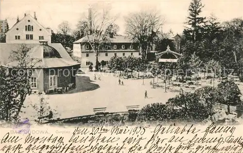 AK / Ansichtskarte Bad Kudowa Niederschlesien Kurplatz Kat. 