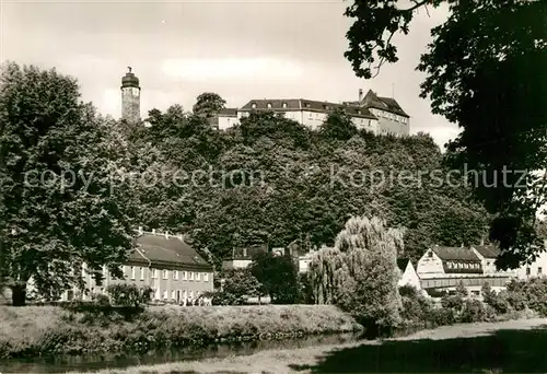 AK / Ansichtskarte Greiz Thueringen Blick zum Schloss Kat. Greiz