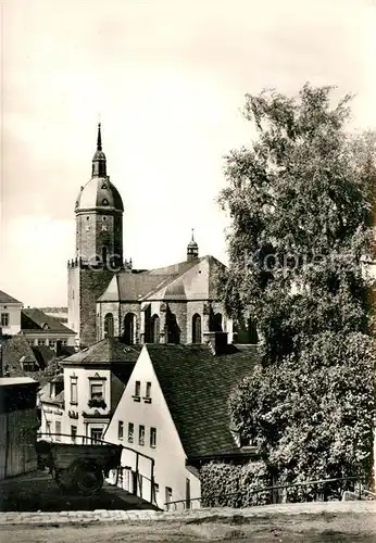 AK / Ansichtskarte Annaberg Buchholz Erzgebirge Blick zur St Annenkirche Kat. Annaberg