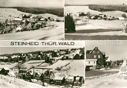 AK / Ansichtskarte Steinheid Panorama Erholungsort OT Limbach Winterlandschaft Kat. Steinheid