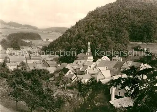 AK / Ansichtskarte Schnellbach Floh Seligenthal Ortsansicht mit Kirche Kat. Floh Seligenthal