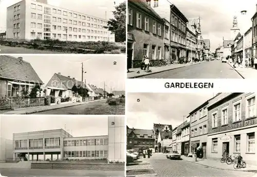 AK / Ansichtskarte Gardelegen Aschberg Platz der Freiheit Ernst Thaelmann Strasse Kat. Gardelegen