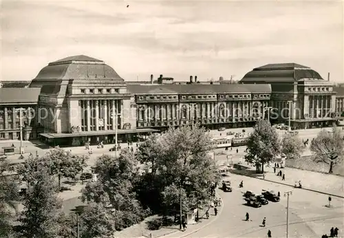 AK / Ansichtskarte Leipzig Hauptbahnhof Kat. Leipzig