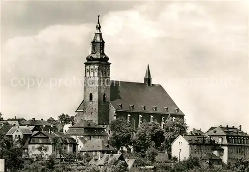 AK / Ansichtskarte Schneeberg Erzgebirge Kirche St. Wolfgang Kat. Schneeberg