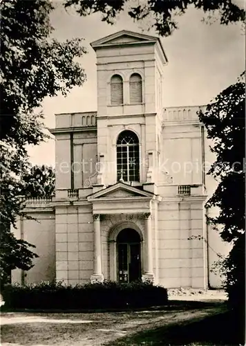 AK / Ansichtskarte Putbus Ruegen Christus Kirche im Park Kat. Putbus