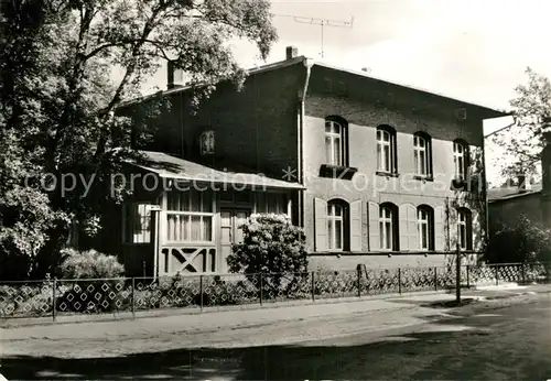 AK / Ansichtskarte Graal Mueritz Ostseebad Schwesternerholungsheim Haus Ina Kat. Seeheilbad Graal Mueritz