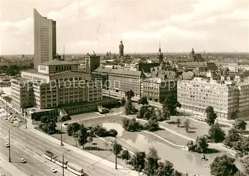 AK / Ansichtskarte Leipzig Oper Hochhaus Karl Marx Universitaet Kat. Leipzig