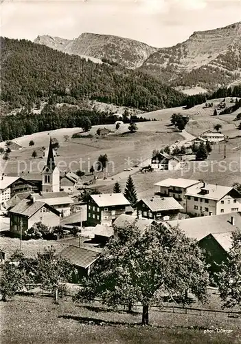 AK / Ansichtskarte Steibis Panorama  Kat. Oberstaufen