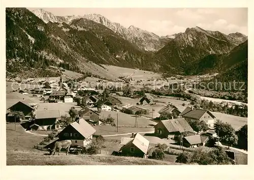 AK / Ansichtskarte Hinterstein Bad Hindelang Alpen Gaishorn Rauhorn Kugelhorn aelpelespitze