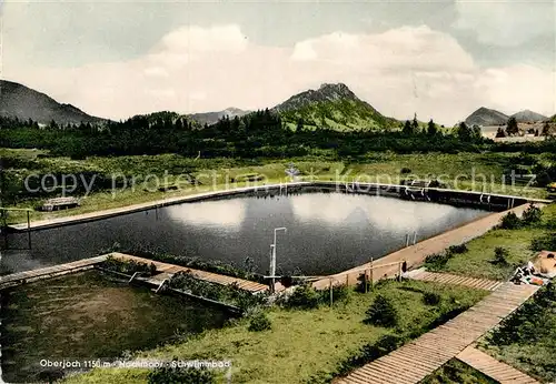 AK / Ansichtskarte Oberjoch Schwimmbad Kat. Bad Hindelang