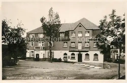 AK / Ansichtskarte Waldkatzenbach Gasthof Pension zum Loewen Kat. Waldbrunn