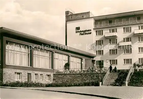 AK / Ansichtskarte Rauschenbach Caemmerswalde FDGB Erholungsheim Paul Gruner Kat. Neuhausen Erzgebirge