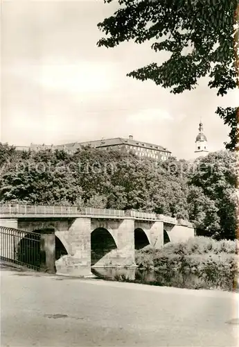 AK / Ansichtskarte Wechselburg Bruecke Schloss Kat. Wechselburg