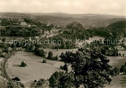 AK / Ansichtskarte Greiz Thueringen Panorama Kat. Greiz