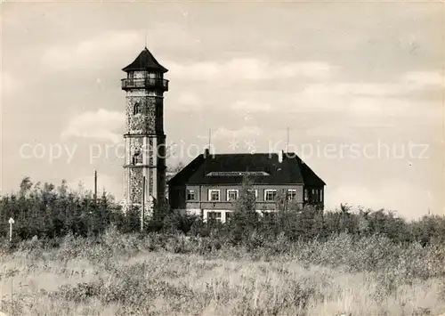 AK / Ansichtskarte Scheibenberg Berghotel Aussichtsturm Kat. Scheibenberg Erzgebirge