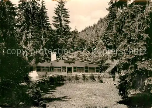 AK / Ansichtskarte Katzhuette Waldgaststaette Amselheim Kat. Katzhuette