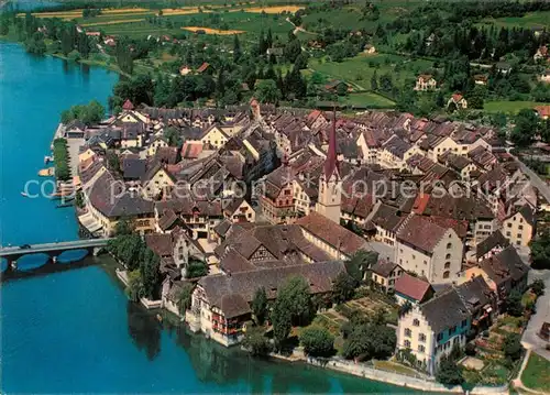 AK / Ansichtskarte Stein Rhein Fliegeraufnahme Kat. Stein Rhein