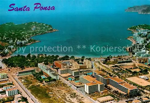 AK / Ansichtskarte Santa Ponsa Mallorca Islas Baleares Vista aerea Kat. Calvia